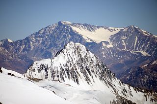 40 Cerro Ramada In The Distance And And La Mano In The Foreground Morning From Aconcagua Camp 2.jpg